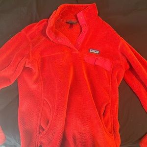 Large red Patagonia fleece